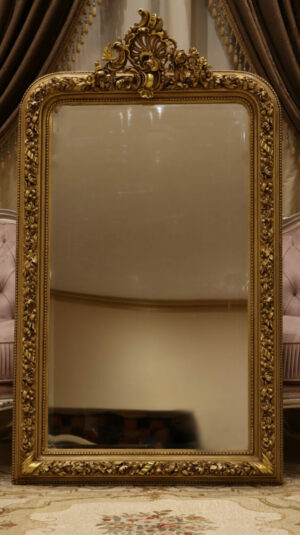 Handmade Gold Frame Mirror 4