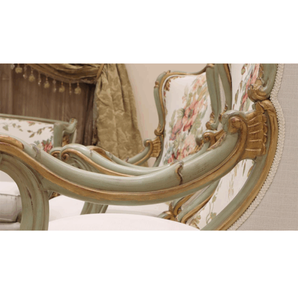 Handmade Caval White Chair 7