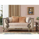 Luxury Gold 3PC Sofa Set HD-3058 By Homey Design 15