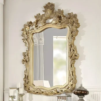 Metallic Bright Gold Mirror HD-8016 By Homey Design