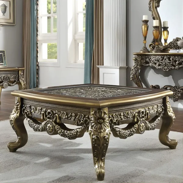 HD-905 BR - 3PC Coffee Table Set By Homey Design - Image 2