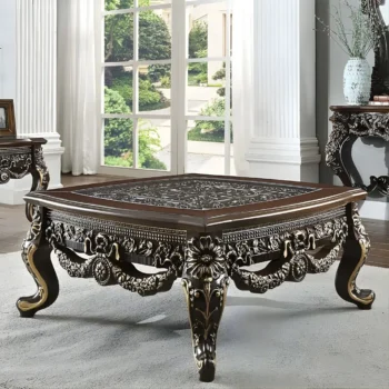 Cherry Victorian Coffee Table HD-905 C By Homey Design