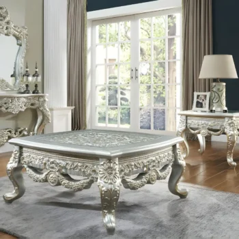 Belle Silver 3PCs Coffee Table Set HD-905 S By Homey Design 3