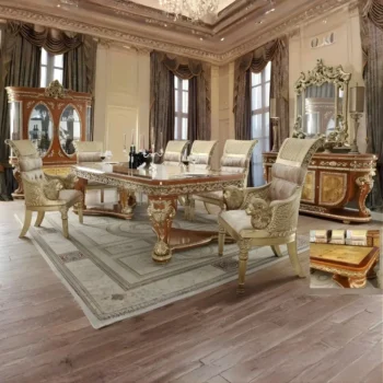 Luxury Dining Table HD-8024 By Homey Design