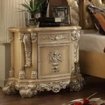 Pickle Frost & Antique Silver 4PC Eastern King Bedroom Set HD-7266 By Homey Design - Image 3