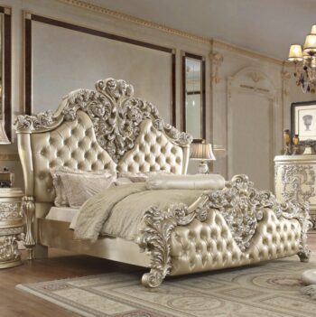 Belle Silver Bed HD-8022 By Homey Design