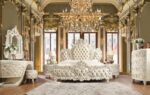 White Luxury Bedroom Set HD-8030 By Homey Design 15
