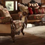 Dark Oak 3PC Sofa Set HD-39 By Homey Design - Image 4