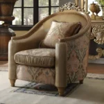 Light Maple Victorian 3PC Sofa Set HD-622 By Homey Design - Image 3