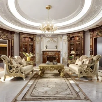 Victorian HD-2663 3PC Sofa Set By Homey Design