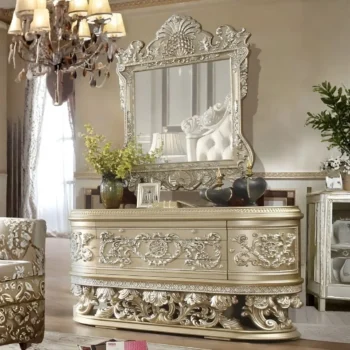 Belle Silver Dresser HD-8022 By Homey Design