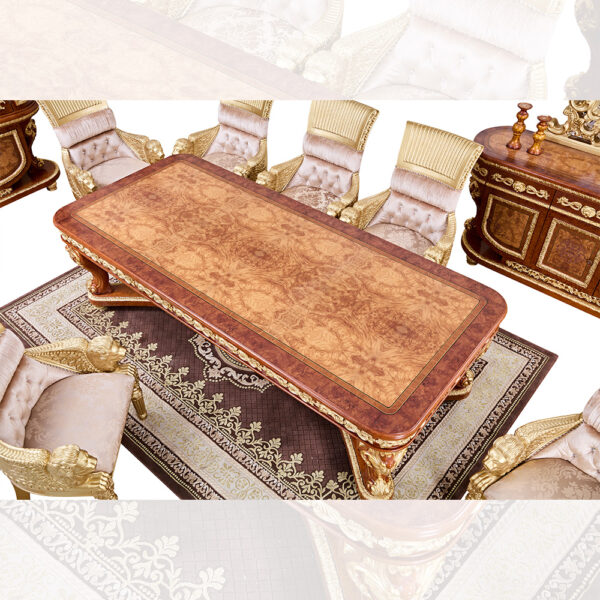 Luxury Dining Table HD-8024 By Homey Design 6