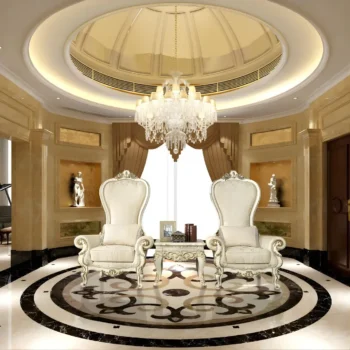 Plantation Cove White Chair HD-02 By Homey Design