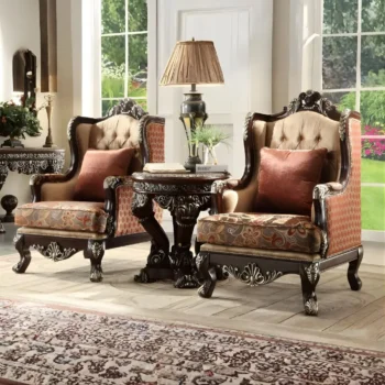 Mahogany Armchair HD-111 By Homey Design