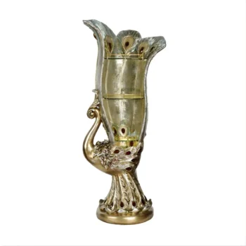 Silver with Gold Finish Victorian Display HD-1207 By Homey Design