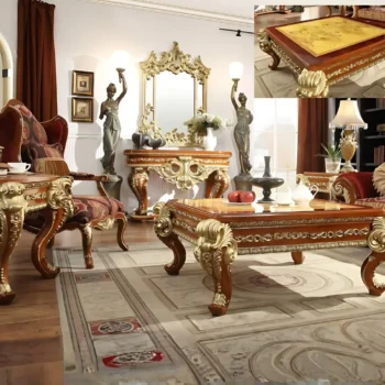 Luxury 3PC Coffee Table Set HD-8024 By Homey Design