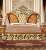 Luxury Gold 5PCs Bedroom Set HD-8024 By Homey Design 12