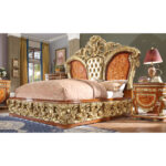 Luxury Gold 5PCs Bedroom Set HD-8024 By Homey Design 11