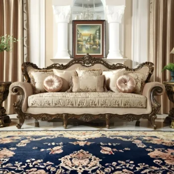 Perfect Brown Sofa HD-6935 By Homey Design