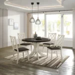 Haleigh Round Table CM3491RT BY Furniture of America