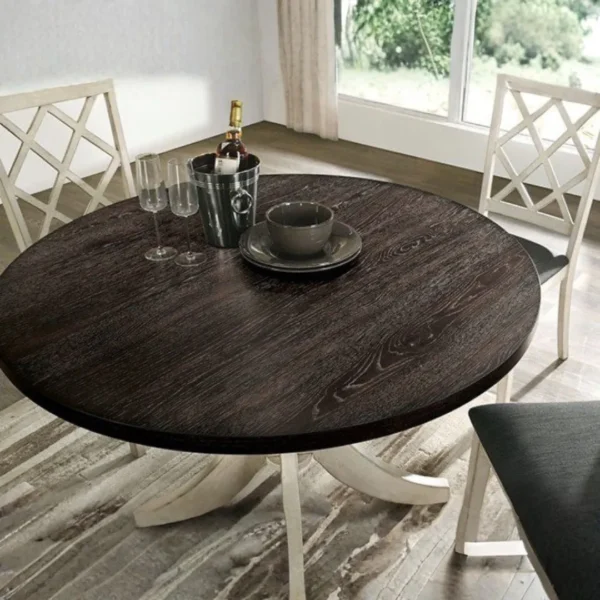 Haleigh Round Table CM3491RT BY Furniture of America