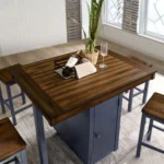 Azurine 5 Pc. Counter Ht. Set CM3493PT-5PK BY Furniture of America