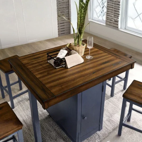 Azurine 5 Pc. Counter Ht. Set CM3493PT-5PK BY Furniture of America