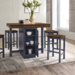 Azurine 5 Pc. Counter Ht. Set CM3493PT-5PK BY Furniture of America