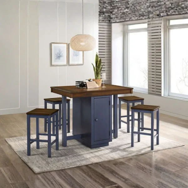 Azurine 5 Pc. Counter Ht. Set CM3493PT-5PK BY Furniture of America