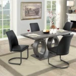 Saskia Dining Table CM3918T BY Furniture of America