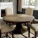 Julia Round Dining Table CM3014RT BY Furniture of America