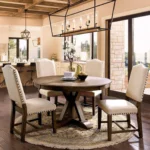 Julia Round Dining Table CM3014RT BY Furniture of America