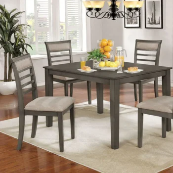 Taylah 5 Pc. Dining Table Set CM3607T-5PK BY Furniture of America
