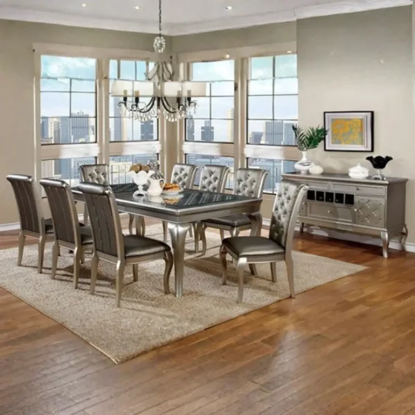 Amina 66" Dining Table CM3219T-66 BY Furniture of America