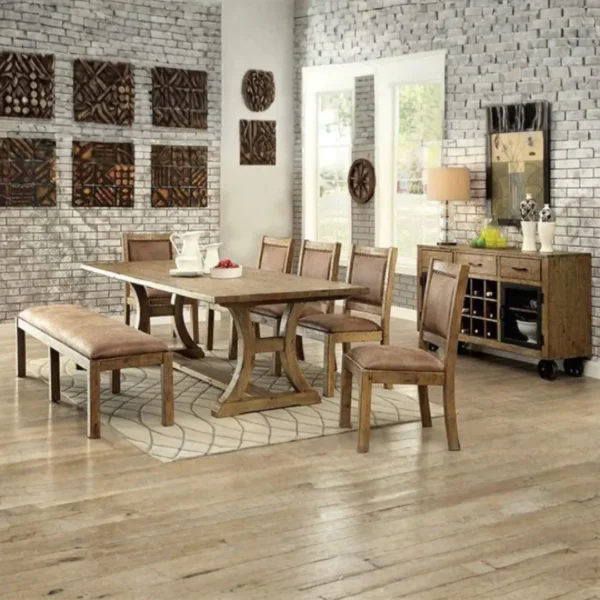 Gianna 96 Dining Table CM3829T BY Furniture of America
