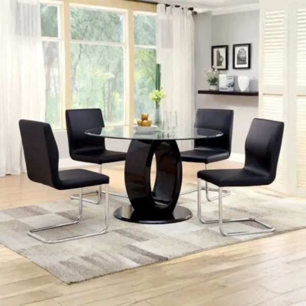 Lodia Dining Table CM3825BK-RT BY Furniture of America