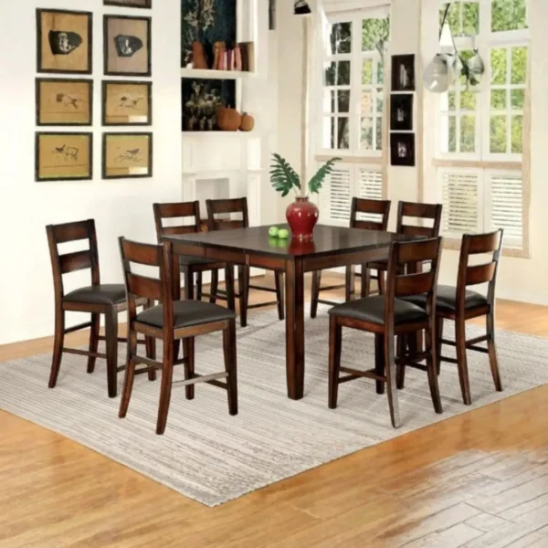 Dickinson Counter Ht. Table CM3187PT BY Furniture of America