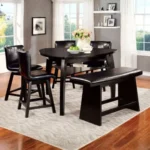 Hurley Counter Ht. Table CM3433PT BY Furniture of America