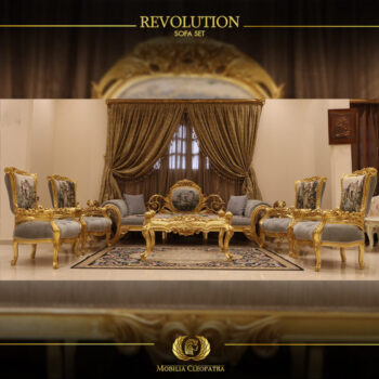 Handmade 5Pcs- Revolution Gray Sofa Set