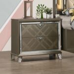 Dark Champagne Skylar Nightstand 25323 by ACME 13