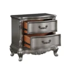 Ausonia Nightstand Antique Platinum Finish By ACME