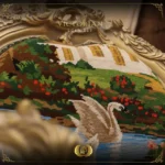 Handmade Victorian Green Sofa - Image 4