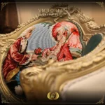 Handmade 3Pcs- Victorian Green Sofa Set - Image 5