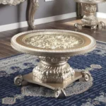 Champagne 3PC Coffee Table HD-328C By Homey Design