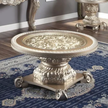 Champagne Coffee Table HD-328C By Homey Design