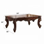 Vendome II Coffee Table in Cherry Finish by ACME - Image 2