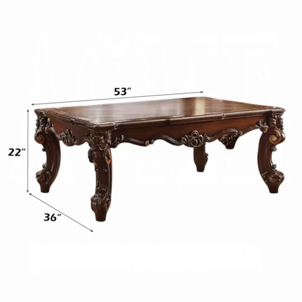 Vendome II Coffee Table in Cherry Finish by ACME - Image 2