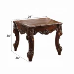 Vendome II End Table in Cherry Finish by ACME - Image 2