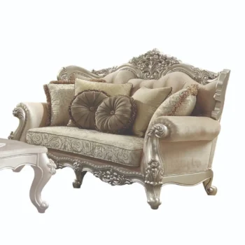 Bently Loveseat With 5 Pillows By ACME