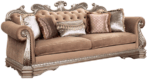 Velvet & Antique Silver Finish Northville Sofa 56930 by ACME 17